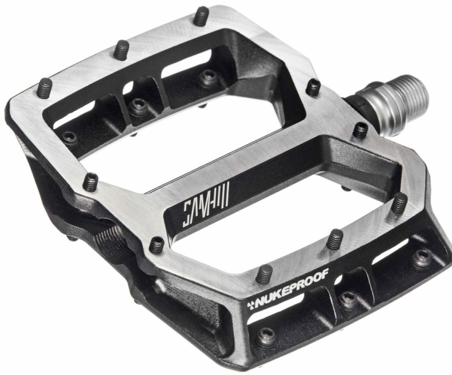 Pedals * | Nukeproof Horizon Pro Sam Hill Downhill Flat Pedals Sale Black