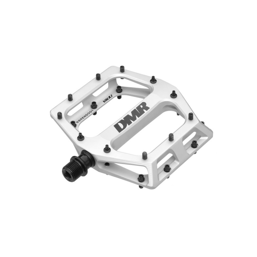 Pedals * | Limited Edition Dmr Vault Brendog Ice Pedals Icewhite - Silver