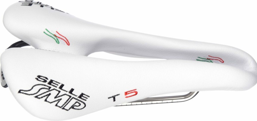 Seating * | Closeout Sale Selle Smp T5 Triathlon Saddle White