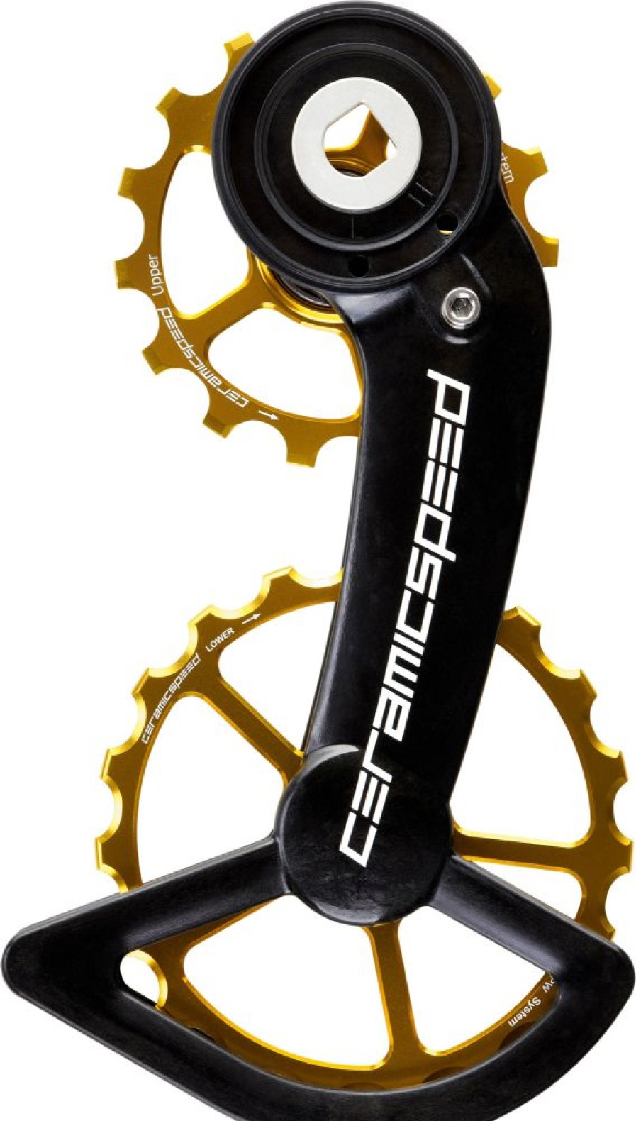 Drivetrain And Gears * | Ceramicspeed Ospw System Sram Red/Force Axs Gold Typical Style