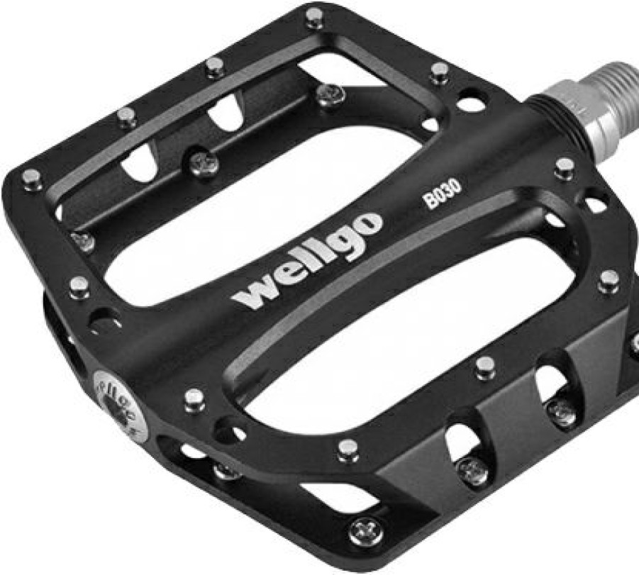 Pedals * | Special Offers Wellgo B030 Alloy Platform Pedals