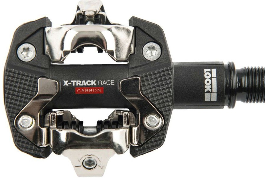 Pedals * | Look X-Track Race Carbon Mtb Pedals Cheap Online